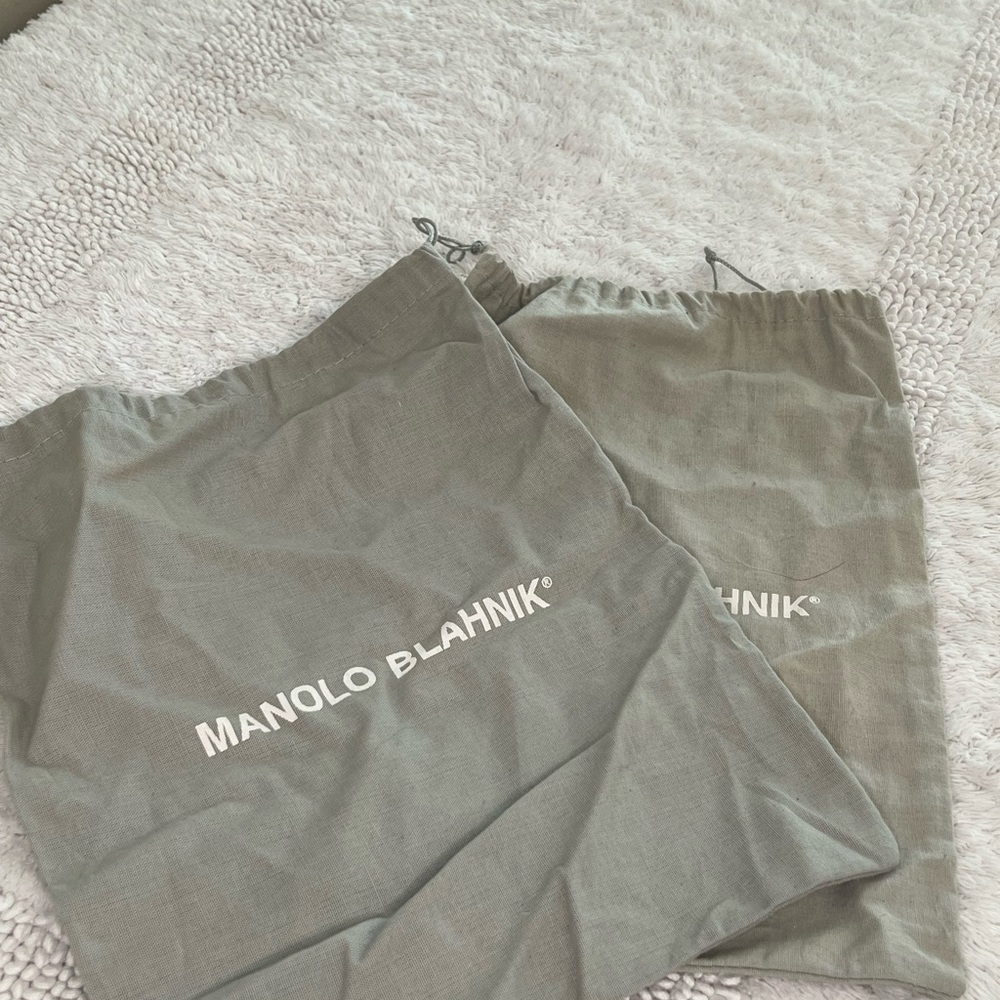 Manolo Blahnik Dust Bags (2) – Shoe Storage Organizer